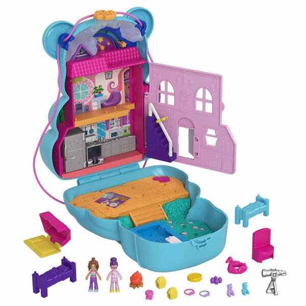 Polly Pocket Микро игровые наборы GKJ63 - Сумочка мишки Тедди