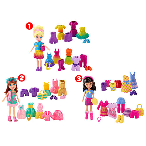 Polly Pocket Polly and Fashion Set