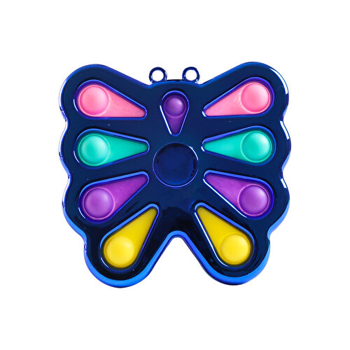 Pop It Electrolysis Butterfly Stress Wheel Blue