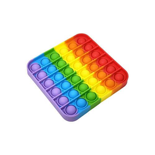 Pop It Game Square Rainbow