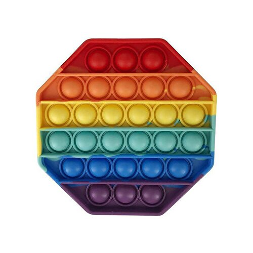 Pop It Rainbow Octagon