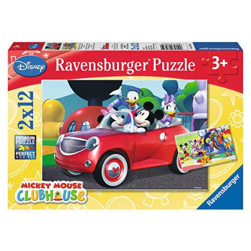 Ravensburger 2x12 Parça Puzzle Disney Mickey Mouse