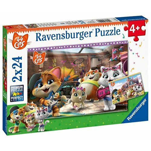 Ravensburger 2x24 Piece Puzzle Buffycats