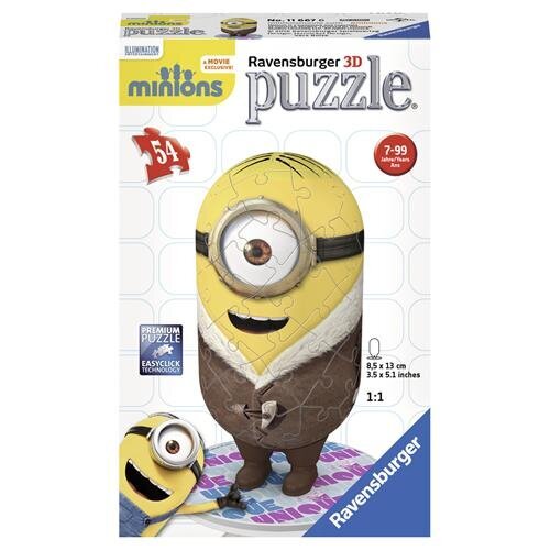 Ravensburger 3D пазл Миньоны B Silly 54 Parça Puzzle