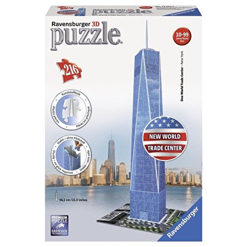 Ravensburger 3D-пазл Всемирный торговый центр 216 деталей