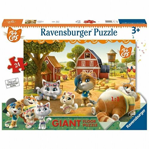 Ravensburger 44 Кошки Головоломка 24 Парса