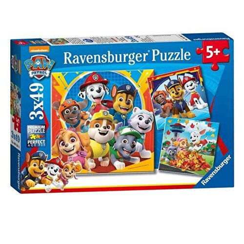 Ravensburger Paw Patrol Puzzle 3x49P