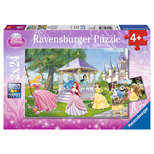 Ravensburger Пазл 2х24 детали Disney Волшебные принцессы