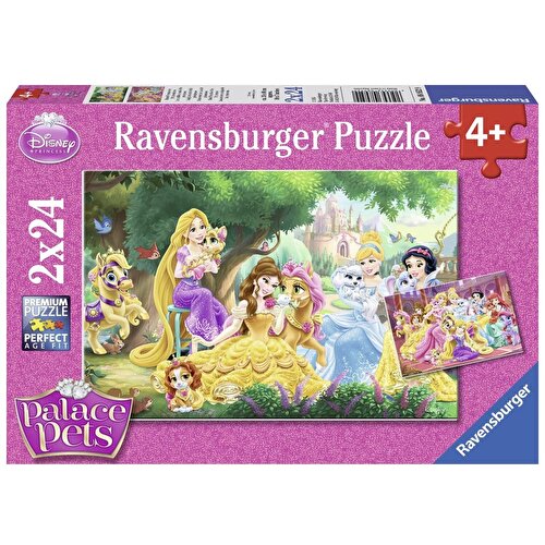 Ravensburger Пазл 2x24 детали Друзья принцессы Диснея