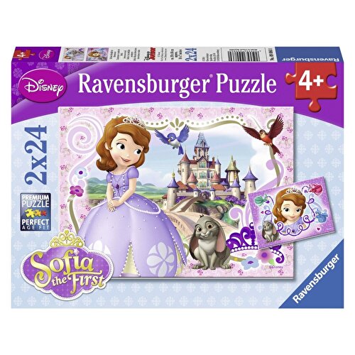 Ravensburger Пазл 2x24 детали Приключение принцессы Софии