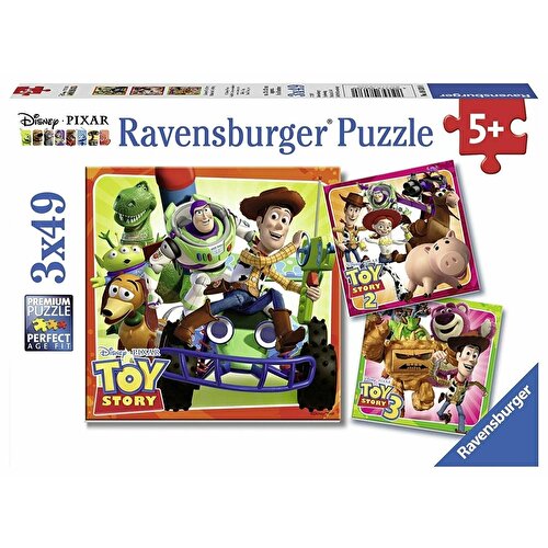 Ravensburger Пазл 3x49 деталей История игрушек