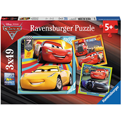 Ravensburger Пазл 3x49 деталей Walt Disney Cars 3