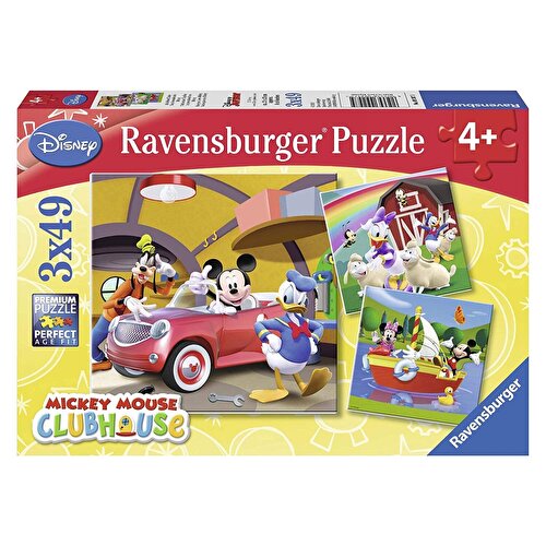 Ravensburger Пазл 3x49 Parça Mickey Club House