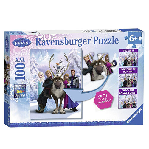 Ravensburger Puzzle 100 Parça Frozen Difference