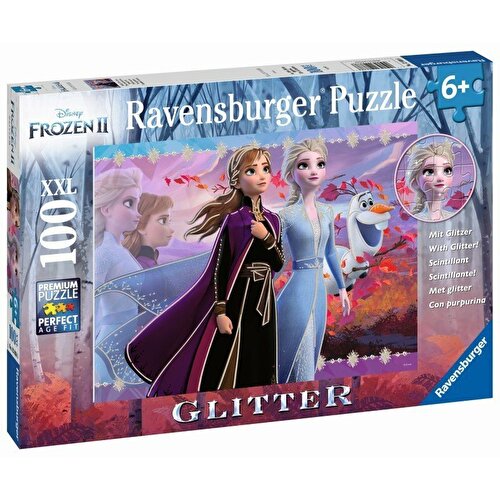 Ravensburger Puzzle 100 Parça Glitter Frozen 2