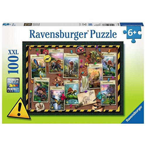 Ravensburger Puzzle 100 Pieces Динозавры