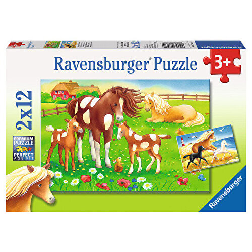 Ravensburger Puzzle 12x2 Piece Лошади