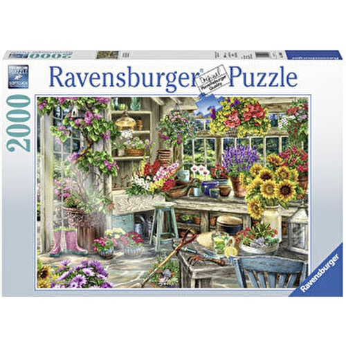 Ravensburger Puzzle 2000 Pieces Gardener's Paradise