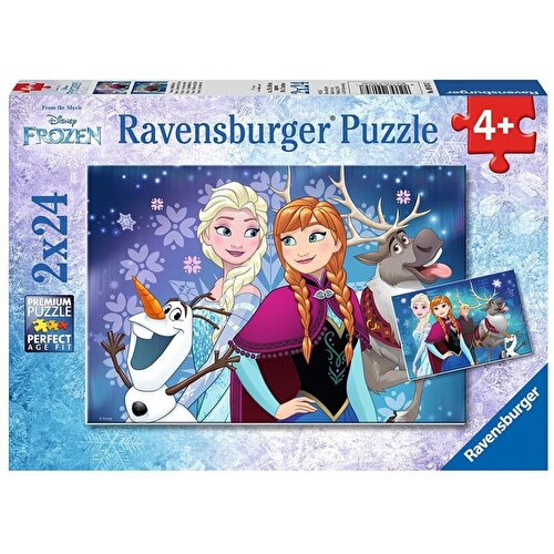 Ravensburger Puzzle 2x24 Pieces Frozen 90747