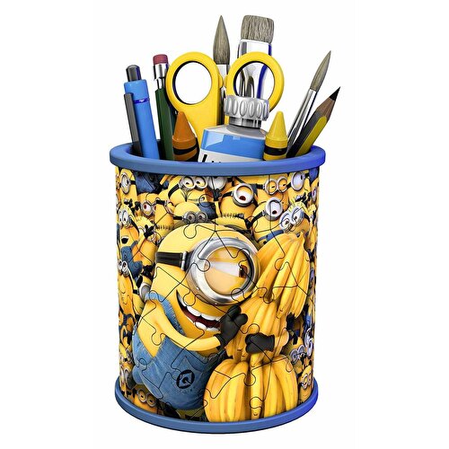 Ravensburger Puzzle 54 Piece 3D Minions Pen Holder