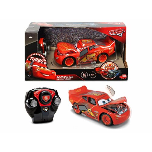 RC Cars 3 Lightning McQueen Crazy Crash Машина дистанционного управления