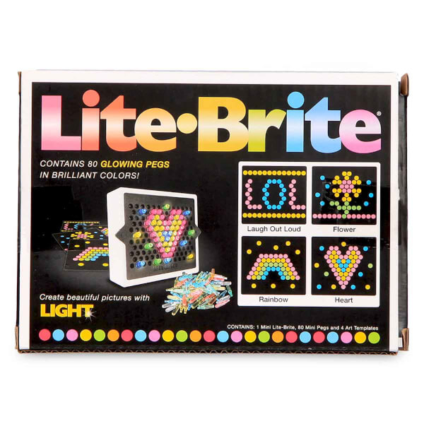 Ретро-игрушка Lite-Brite Mini с подсветкой