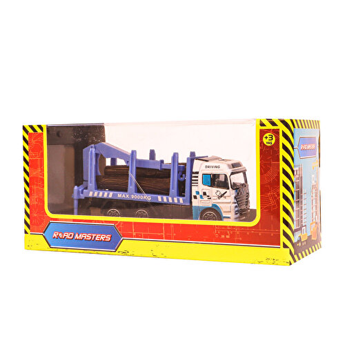 Road Masters Die Cast Blue Freight Truck