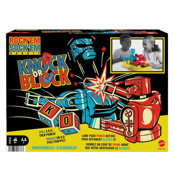 Роботы Rock'Em Sock'Em Hit or Block HDN94