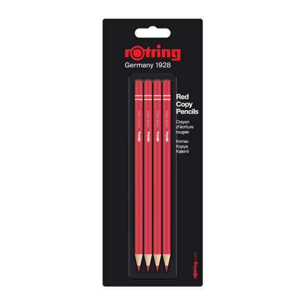 Rotring Red Copy Pen 4 шт