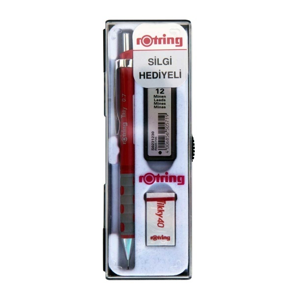 Rotring Tikky Versatil School Set 0.7 Red