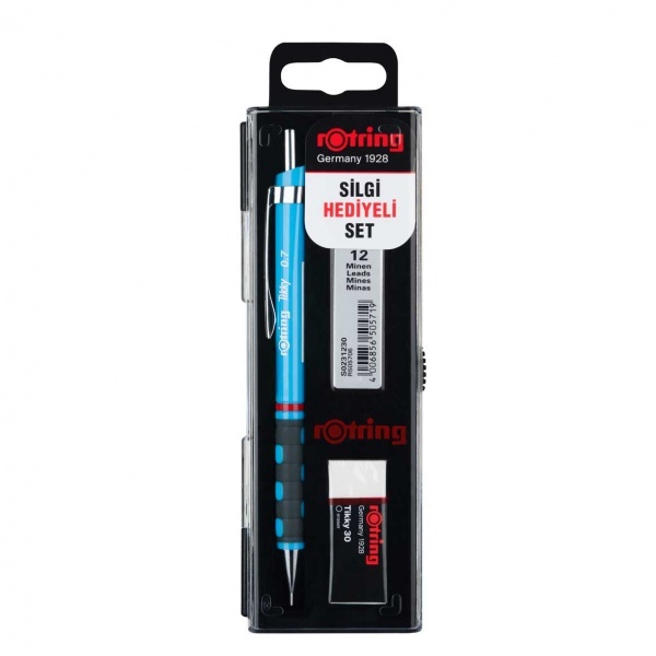 Rotring Tikky Versatil School Set Light 0.7 Blue