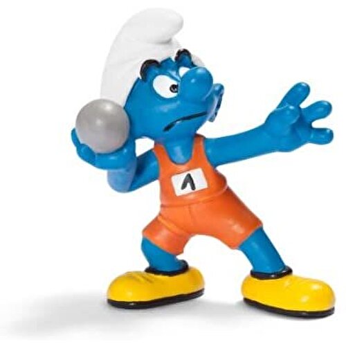 Schleich Shot Put Smurf 20742