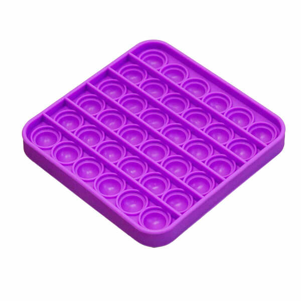 Сенсорная игрушка Push Pop Bubble Pop It Custom Pop Stress Square Purple 2149