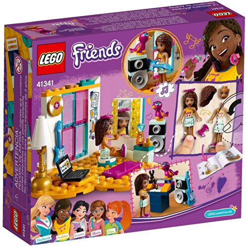 Спальня Андреа из серии LEGO® Friends