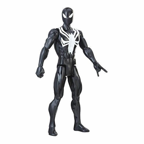 Spider Man Titan Power Pack Web Warriors Black Suit Spider Man