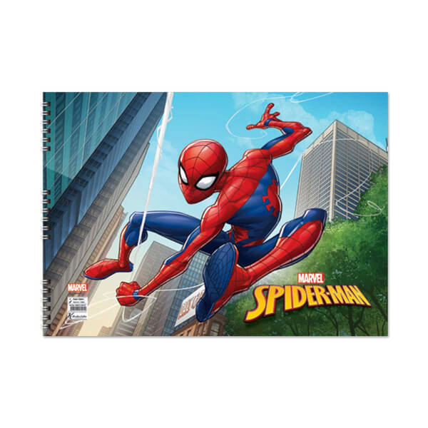 Spiderman Picture Book 25 x 35 см. 15 листов - Spiderman Throwing Web