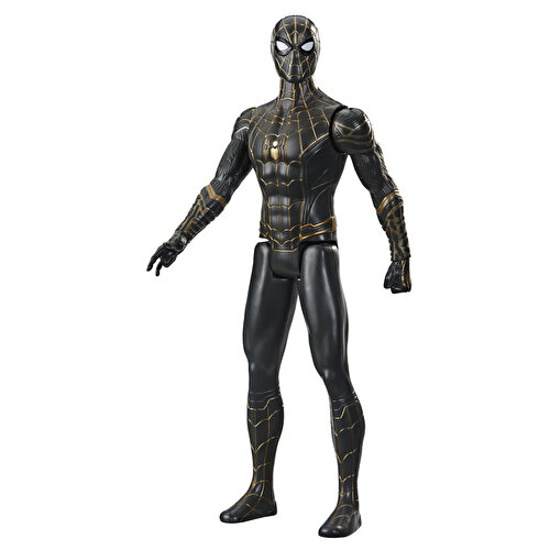 Spiderman Titan Hero Black and Gold Costume Figure F2438