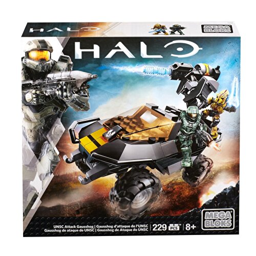 Строительный набор Mega Bloks Halo UNSC Attack Gausshog