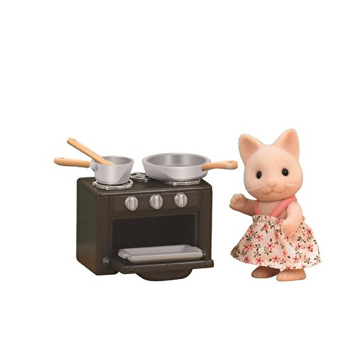 Sylvanian Families Кошка-сестра с духовкой