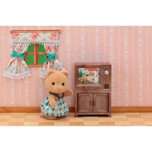 Sylvanian Families Медведь-сестра и телевизор