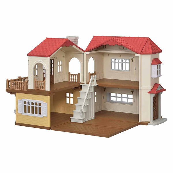 Sylvanian Families Светящийся городской дом с красной крышей