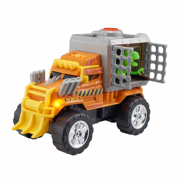 Teamsterz Monster Moverz Dino Escape Sound and Light Motorised Truck 27 см - оранжевый