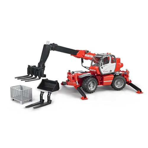 Телескопический вилочный погрузчик Bruder Manitou MRT 2150