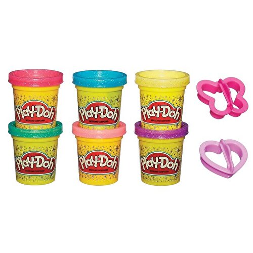 Тесто с блестками Play-Doh