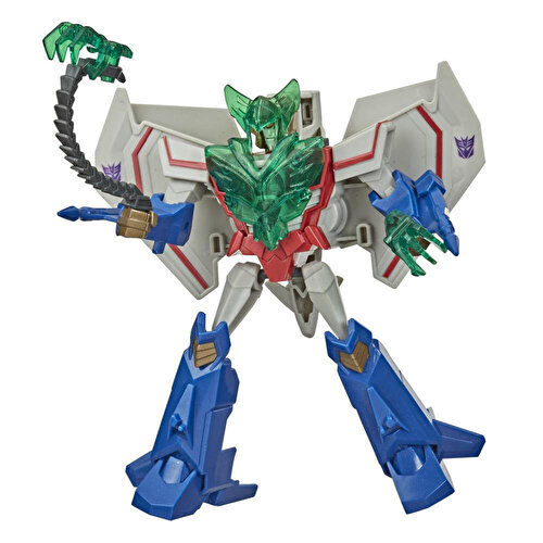 Transformers Cybervers Battle Call Figür Starscream E8377