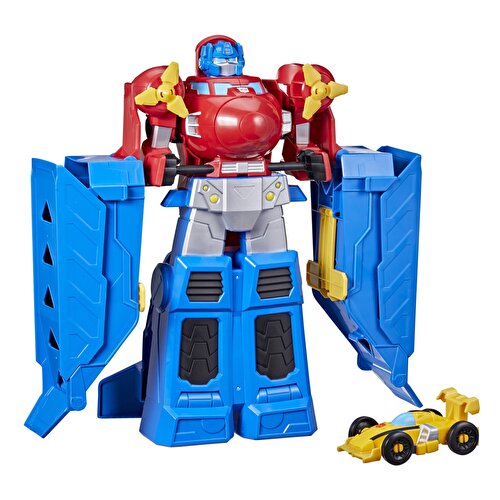 Transformers Rescue Bots Optimus Prime Jumbo Jet Racer F0849