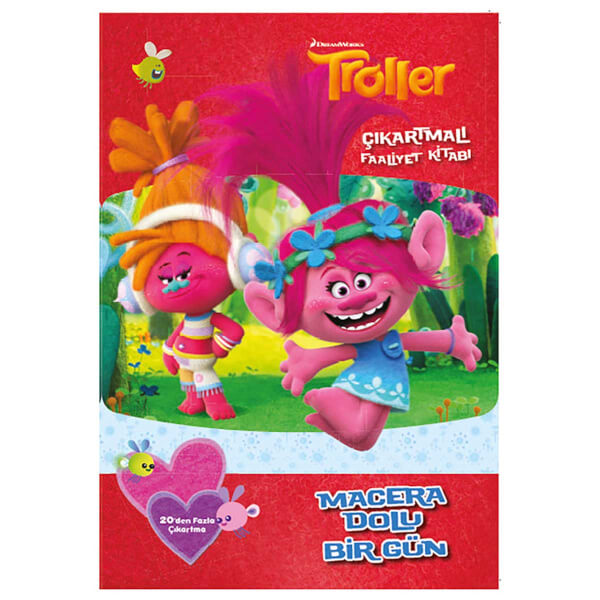 Trolls A Day of Adventure Sticker Activity Book