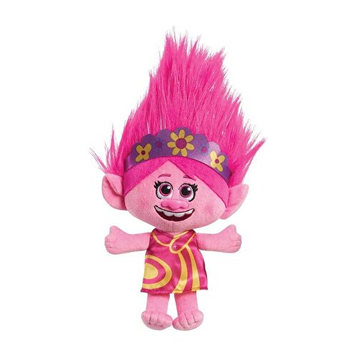 Trolls Sound Mini Plush Pink Yellow Dress Poppy CDU6 65360