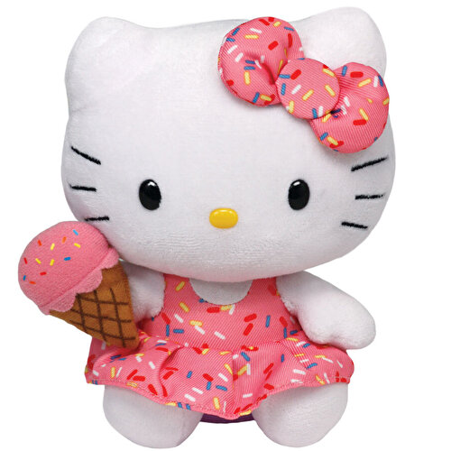 TY Beanie Babies Hello Kitty Ice Cream Plush 15 см