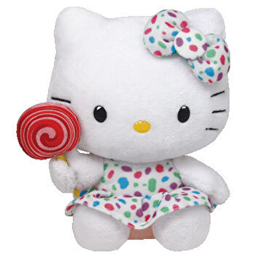 TY Beanie Babies Hello Kitty Lollipop Plush 15 см.